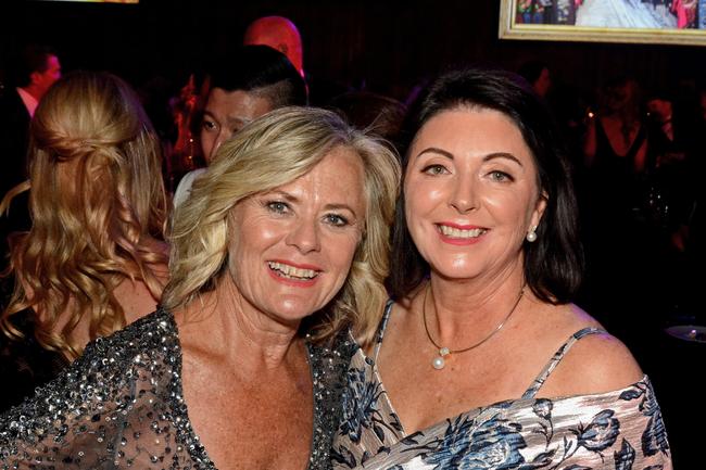 Tracey Woodbry and Ruth Tate at Gold Coast Mayoress Charity Foundation Ball at The Star Gold Coast. Picture: Regina King