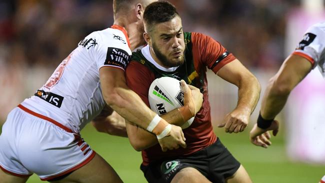 Corey Allan had a massive game for the Rabbitohs. Picture: NRL Photos