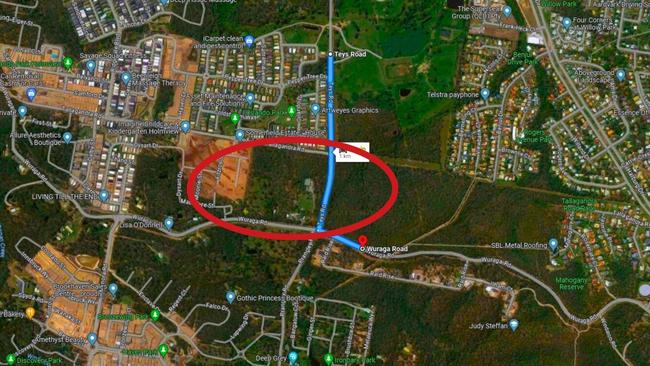 A new primary school will be built on vacant land at Holmview, stirring anger from nearby residents who have been barred from subdividing. Picture: Google