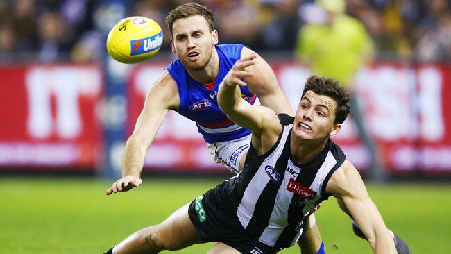 Hayden Crozier has been a solid pick-up for the Dogs. Picture: Getty Images