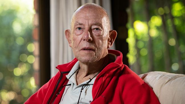 Former Northern Beaches Hospital patient Eddie Rivers. Picture: (AAP Image / Julian Andrews).