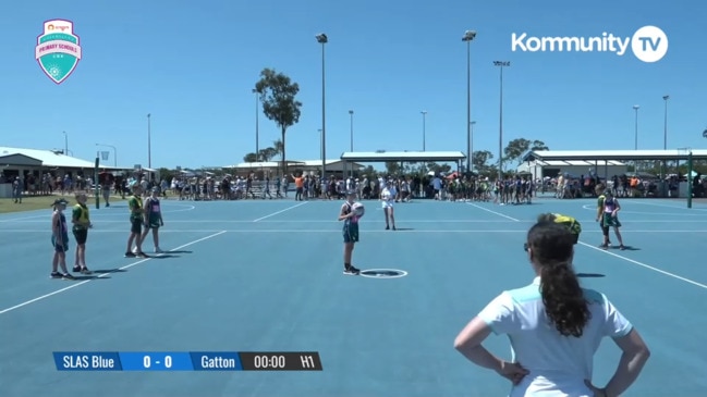 Netball Queensland Primary School Cup- Development Playoffs - SLAS Blue v Gatton State School