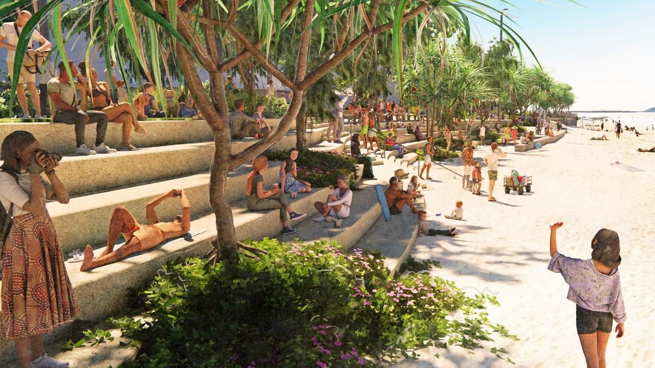 Natolis absent as huge reveal made on controversial beach seawall