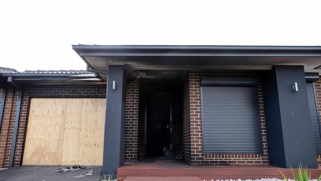 This Fraser Rise home targeted in a firebomb attack this month