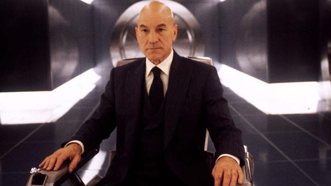 Patrick Stewart will neither confirm nor deny that he is returning to his role as Professor X in the coming Marvel movie Doctor Strange in the Multiverse of Madness.