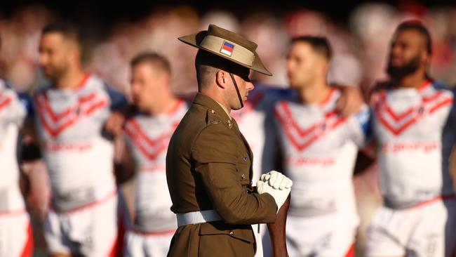 Anzac Day could make or break the Dragons and Roosters’ seasons. Photo by Cameron Spencer/Getty Images