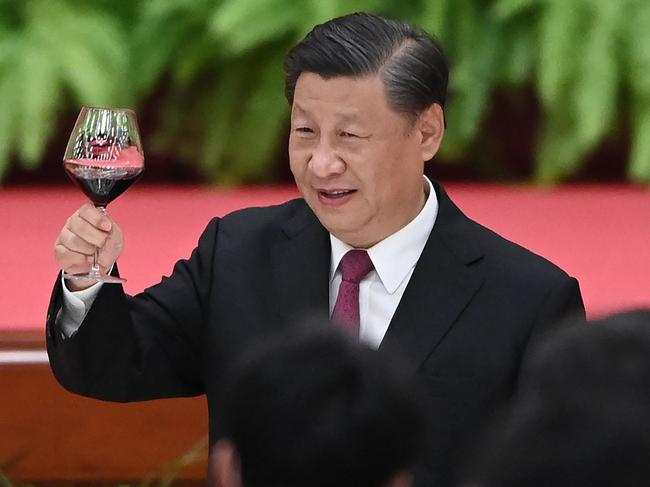 Chinese president Xi Jinping is set to snub the COP26 climate summit. Picture: Greg Baker /AFP