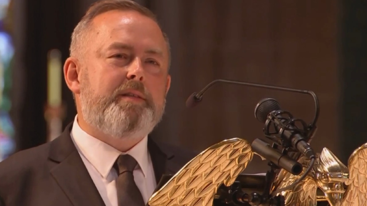 Kimberley Kitching’s husband delivers touching tribute at emotional funeral service