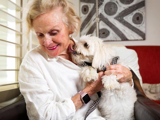 Clarrie’s off-lead antics landed his owner Judith Murphy (pictured) in court. Picture: Mark Stewart