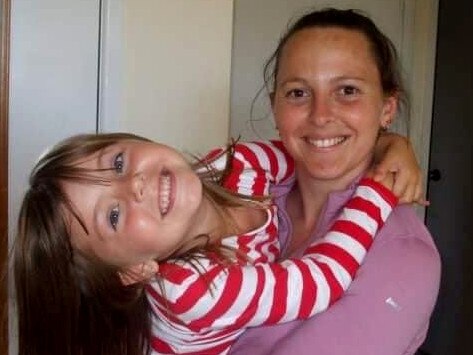 Charmaine McLeod with one of her four children who were killed in the horror crash. (Facebook image)