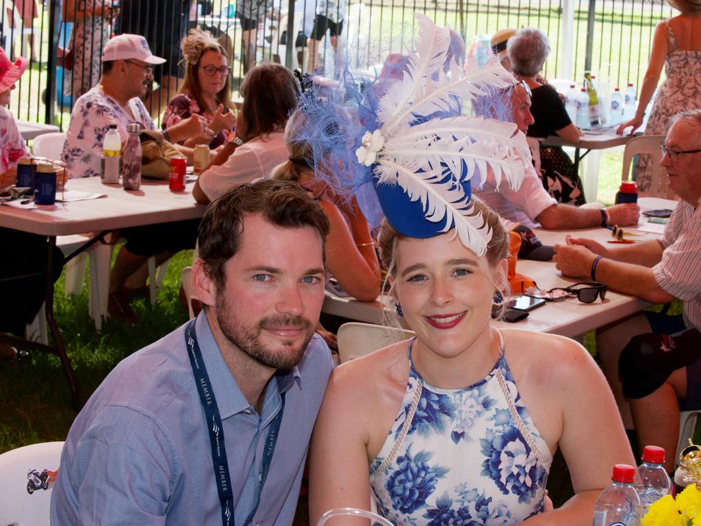 Brendon Haywood and Brynne Cornish at the 2021 Great Northern Darwin Cup. Picture: Julianne Osborne