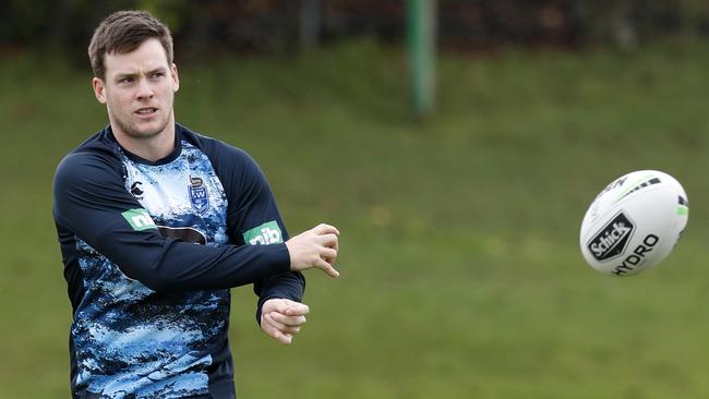 Luke Keary is set to be named as the Blues’ No.6. Picture: Jonathan Ng