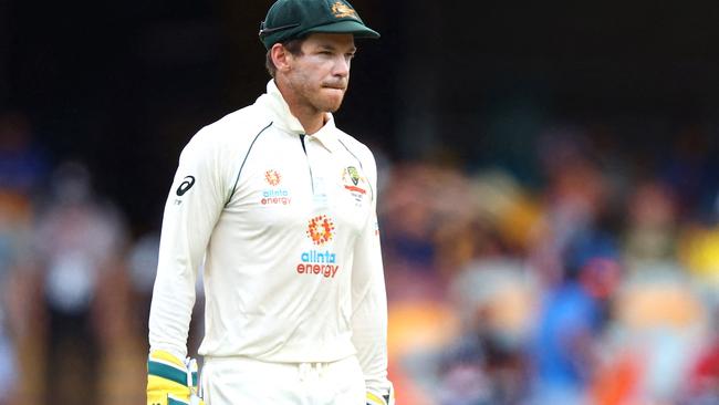 Australia's former captain Tim Paine during last year’s summer. Picture: AFP