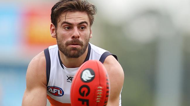 Stephen Coniglio hasn’t had the impact he would like so far this season. Picture: Michael Klein