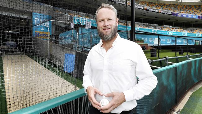 Brisbane Heat general manager Andrew McShea at the Gabba. Picture: AAP/Josh Woning