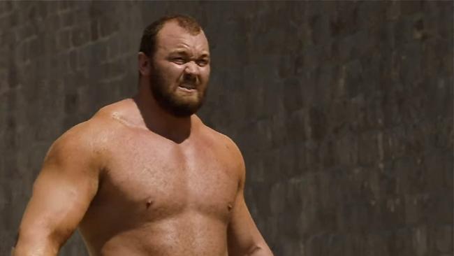 Gregor Clegane. Subtlety personified.