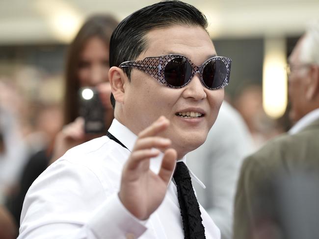 The performer struggled to replicate Gangnam Style’s success. Picture: Frazer Harrison/Getty Images