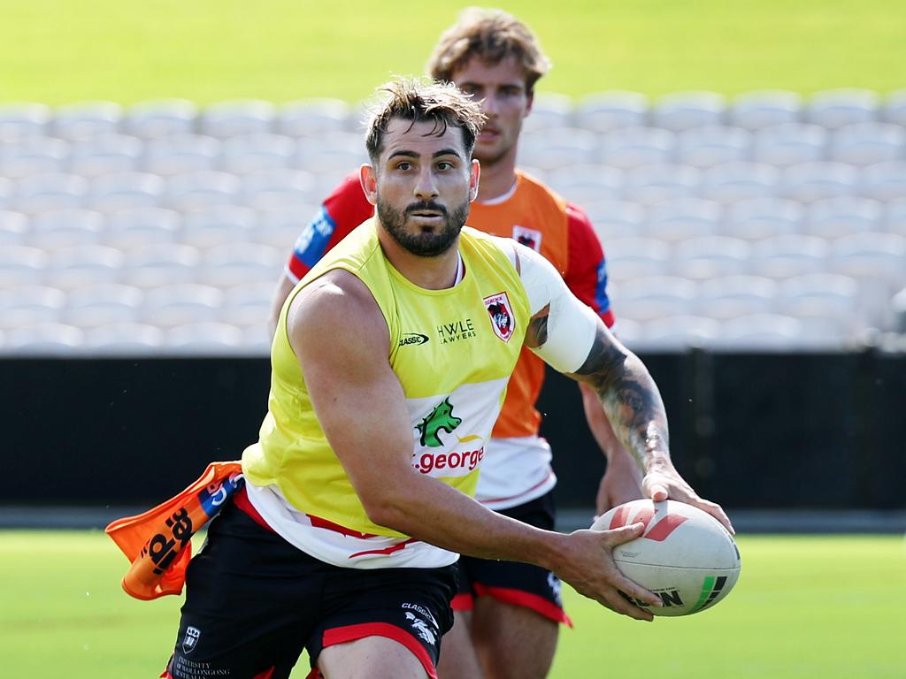 Jack Bird holds the key to the Dragons’ line-up. Picture: Richard Dobson