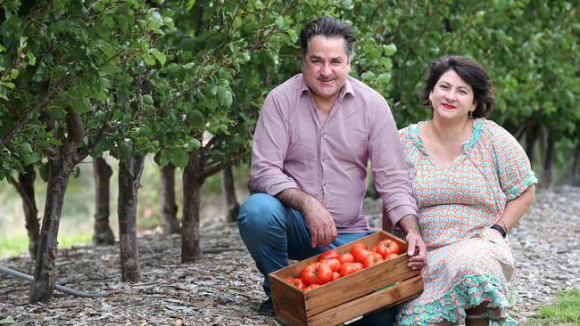 Guy Grossi and sister Liz Grossi Rodriguez have issued a passionate plea for a plan to reopening businesses affected by lockdown. Picture: Andy Rogers