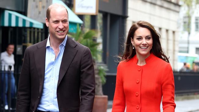 Prince William and Princess Catherine weigh in on the great scone debate. Picture: Chris Jackson/Getty Images