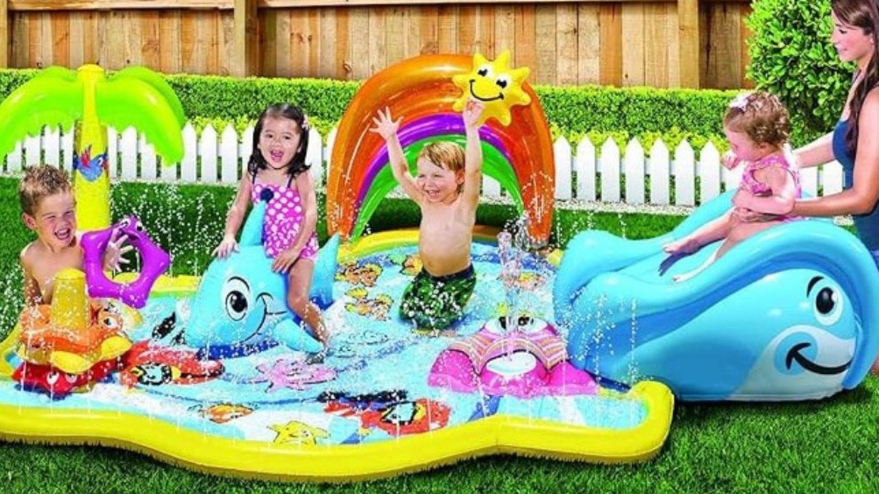 Have fun in the sun this summer with the Splish Splash Water Park. Picture: Amazon Australia