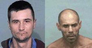 Robert Riley, 49 and Wayne Porter, 32 have been reported escaped from the minimum security correctional facility on the Gwydir Highway.