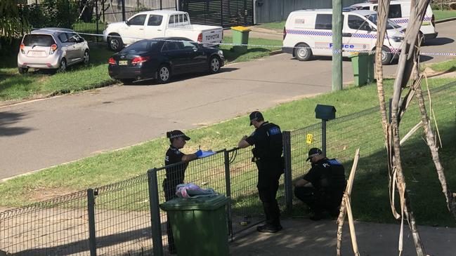 Police have shot a man on Payne St, Mount Louisa.