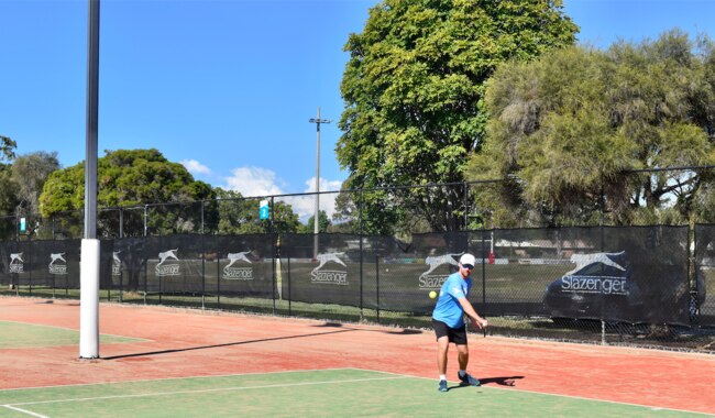 Council sponsorship helps bring best tennis players to coast. Picture: Isabella Magee