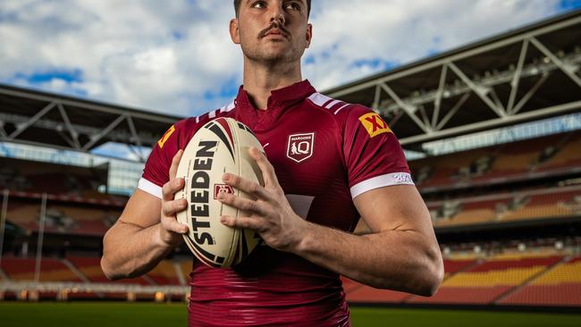 Queensland State of Origin team set ups - 2025. Trent Loiero. Picture: Nigel Hallett