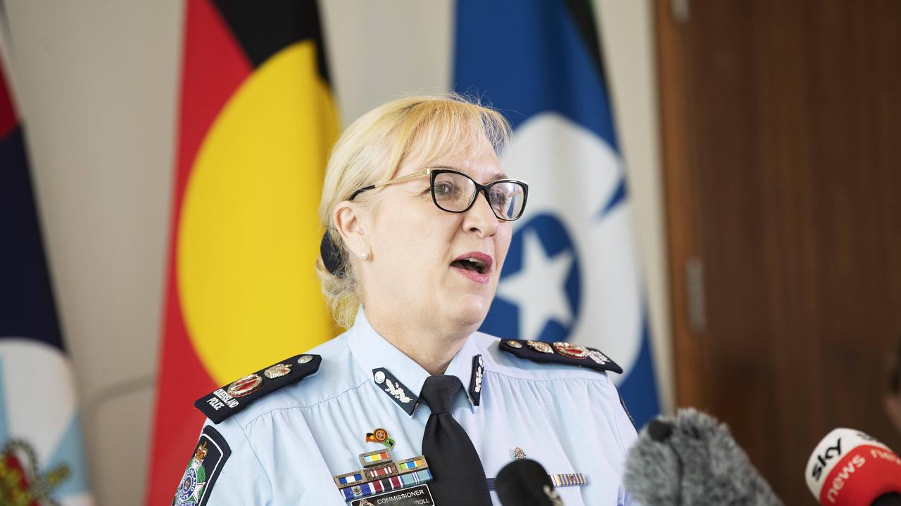 Police Commissioner Katarina Carroll. News Corp/Attila Csaszar