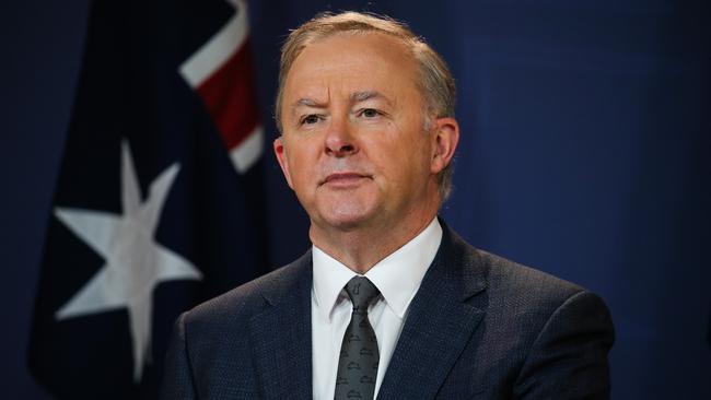 Satisfaction with Anthony Albanese’s performance remained at 37 per cent. Picture: Gaye Gerard