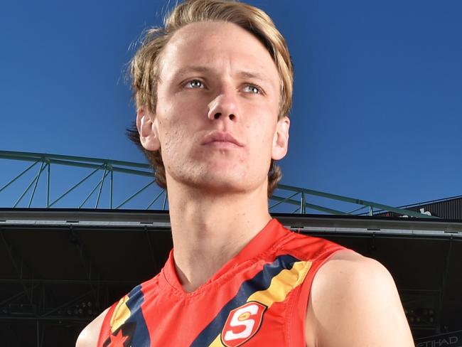 2018 NAB AFL Under-18 Championships. South Australia â€“ Jack Lukosius. Picture: Tony Gough