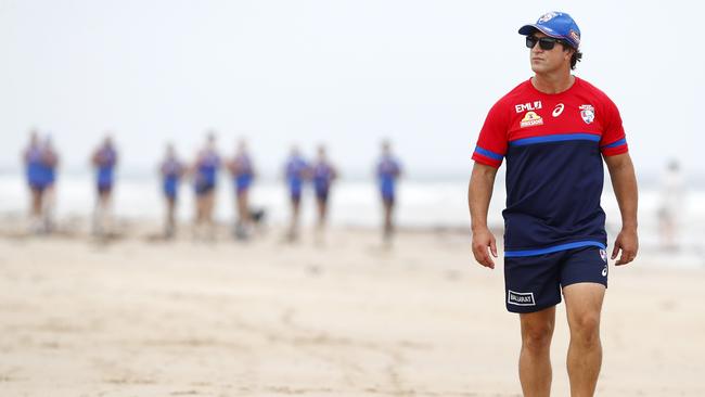 Western Bulldogs coach Luke Beveridge. Picture: Michael Klein