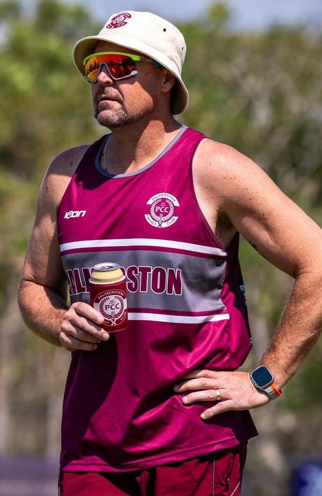 Coach David Cluse of Palmerston Cricket Club has been nominated for the 2024 NT News Sports Coach of the Year. Picture: Supplied.