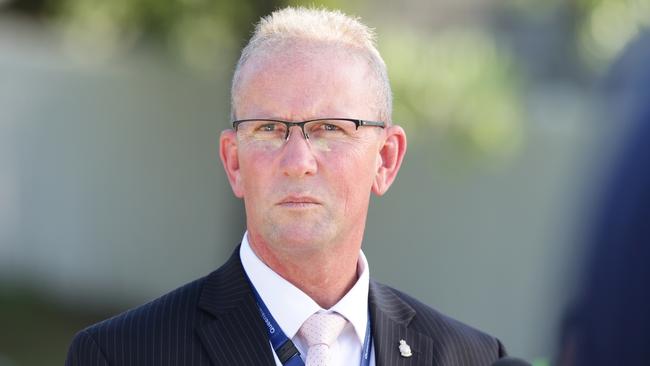 Queensland Police Union president Ian Leavers. Picture: AAP/ Ric Frearson