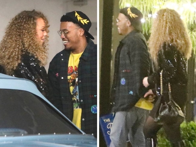 Mariah Carey spotted on a date with Anderson .Paak.