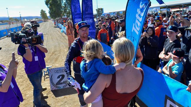 David Walsh won the 2019 Tatts Finke Desert Race. Picture: MATT HENDERSON