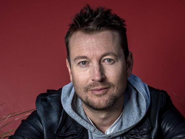 LA-based Melbourne actor and filmmaker Leigh Whannell home to promote his sci-fi/action film Upgrade. The film was shot in various Melbourne locations early 2017.Whannell and his friend/collaborator James Wan created the Saw and Insidious horror franchises. Picture Jake Nowakowski