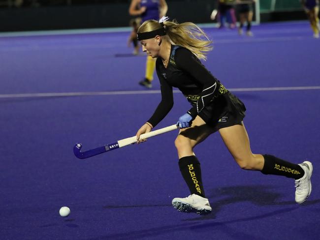 Aurora Kovacevich is one of many bright hockey prospect on the Gold Coast. Picture: Supplied.