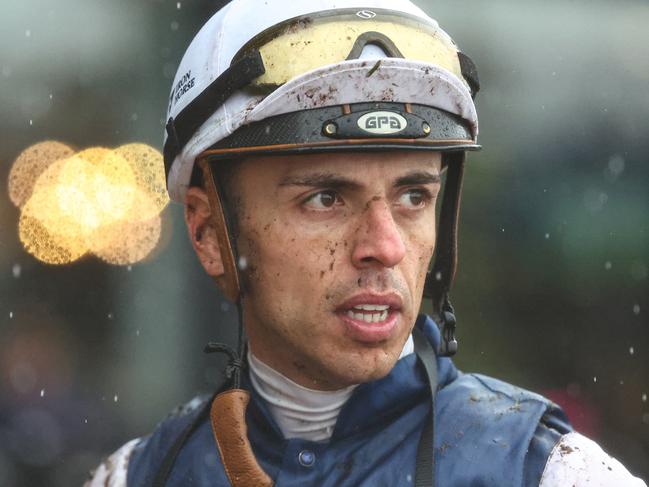 SYDNEY, AUSTRALIA - JUNE 01: Ashley Morgan looks on after Race 3 TAB Highway Plate during Sydney Racing at Rosehill Gardens on June 01, 2024 in Sydney, Australia. (Photo by Jeremy Ng/Getty Images)