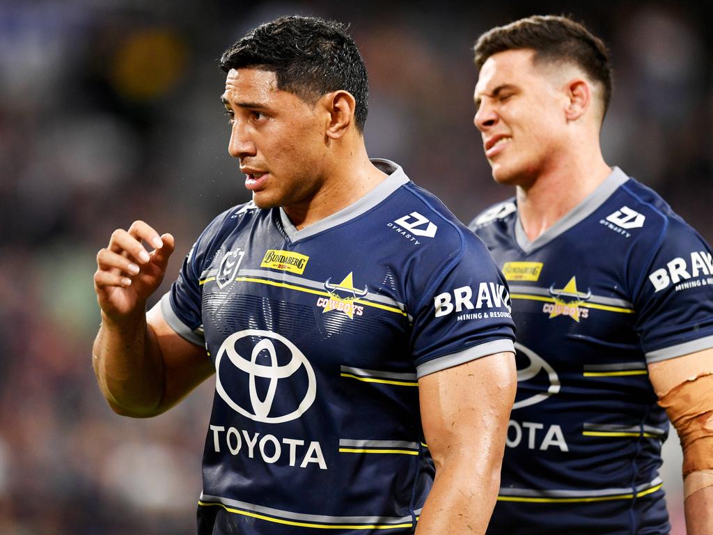 Roar of the crowd: Cowboys Jason Taumalolo lost in emotion of