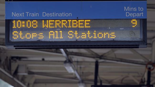 Commuters on the Werribee and Williamstown lines will be the most affected.