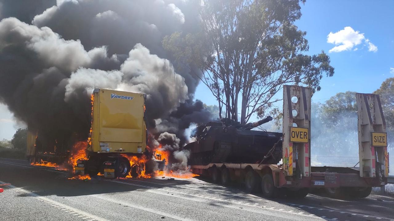 Scenes from the Bruce Highway crash at Bajool on July 19. Picture: Contributed