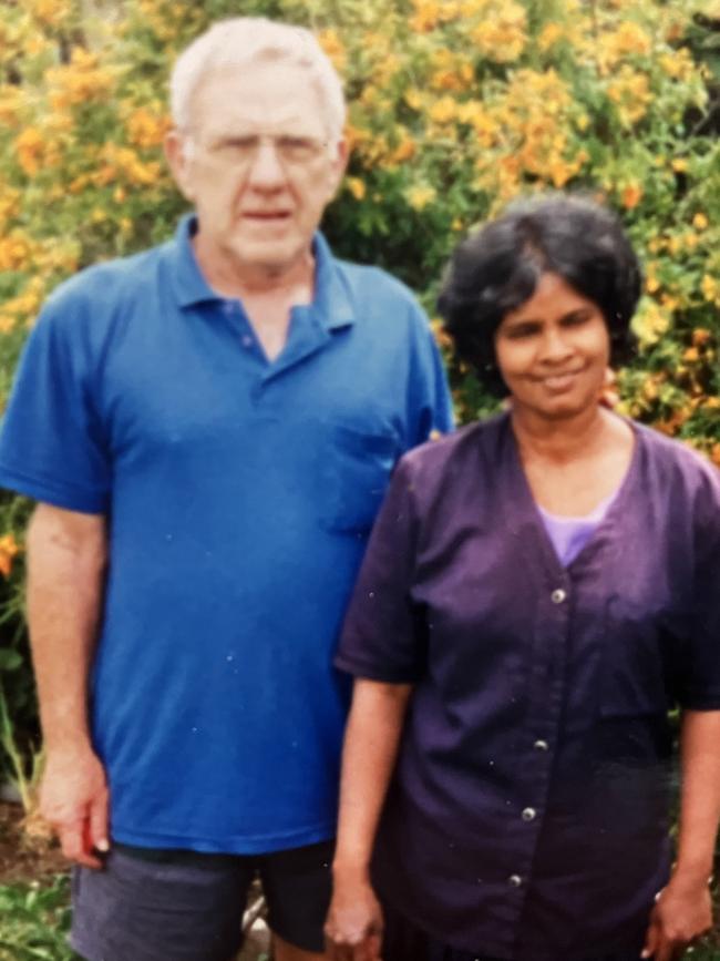 Annapuranee ‘Anna’ and Frank Jenkins. .