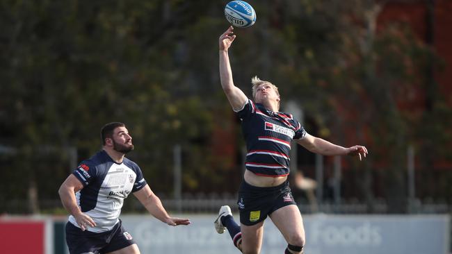 Action in the Shute Shield semi last season.