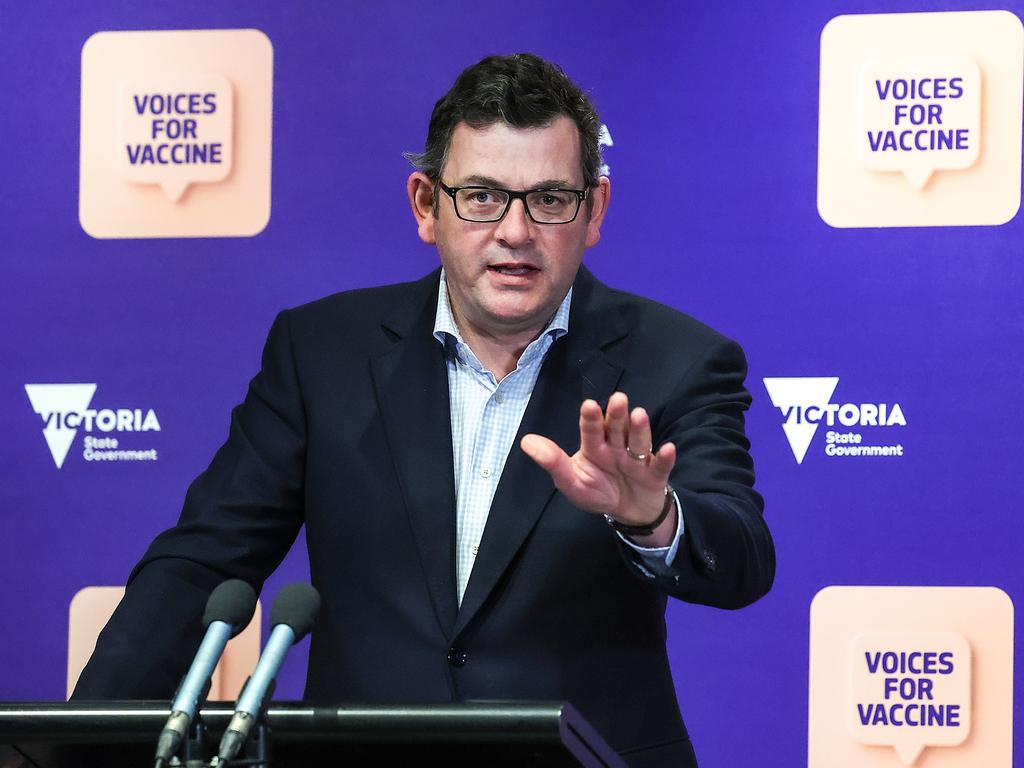 Victorian Premier Dan Andrews. Picture : NCA NewsWire/Ian Currie