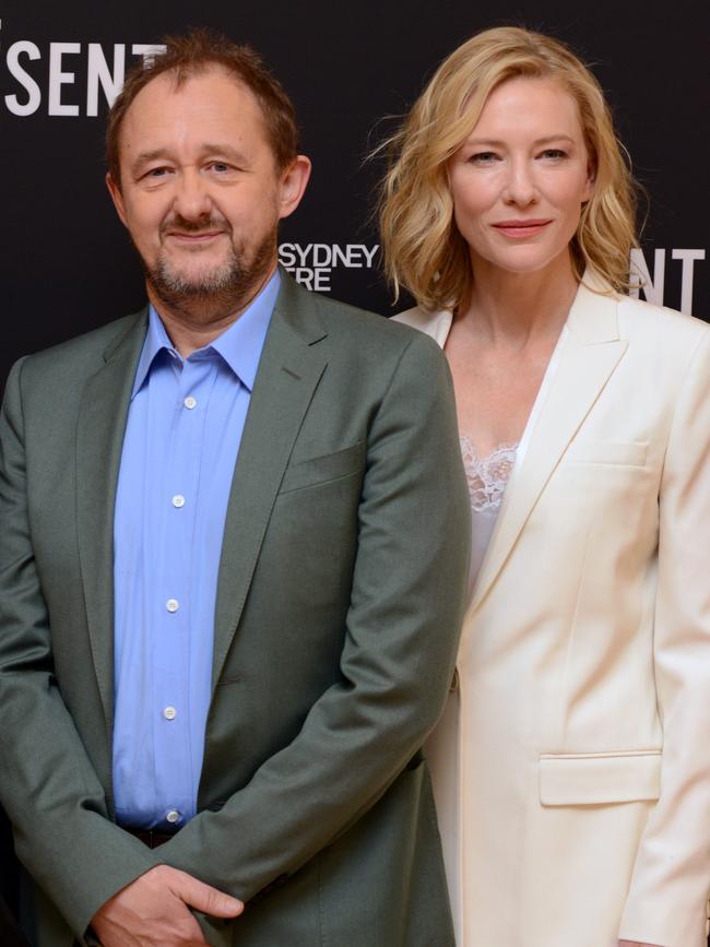 She is married to playwright Andrew Upton. Picture: Alex Towle