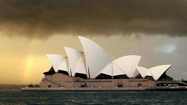 30mm of rain is expected to fall in Sydney on Wednesday. Picture: Marc McCormack