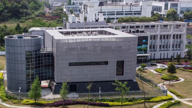 The Wuhan Institute of Virology in Wuhan in China's central Hubei province. Picture: AFP