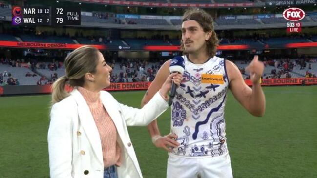 Luke Jackson delivers classy and wholesome post-game interview